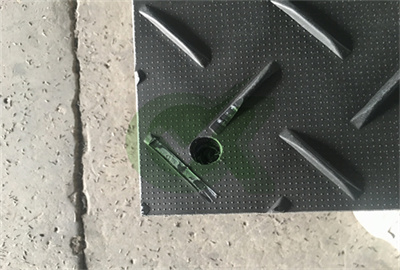 1.5 inch bog ground hdpe access sheet